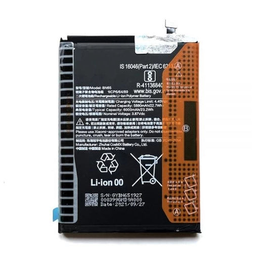 Battery for Xiaomi Redmi 9T BN65