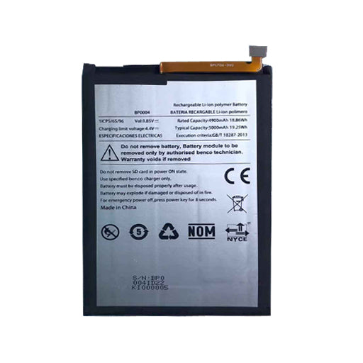 Battery for Benco V70 V80S V80 V90 V82 BP0004