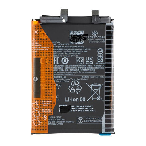 Battery for Xiaomi 12 Lite 5G BP4B - Indclues