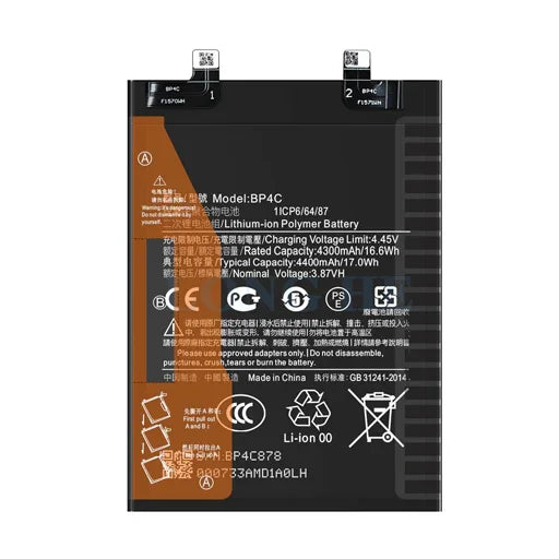 Battery for Xiaomi Redmi Note 11T Pro Plus BP4C - Indclues