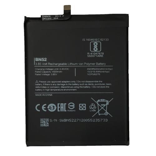 Battery for Xiaomi Redmi Note 9 Pro BN52 - Indclues