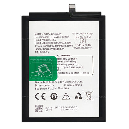 Battery for Gionee Max Pro SPCSPGNE600AA