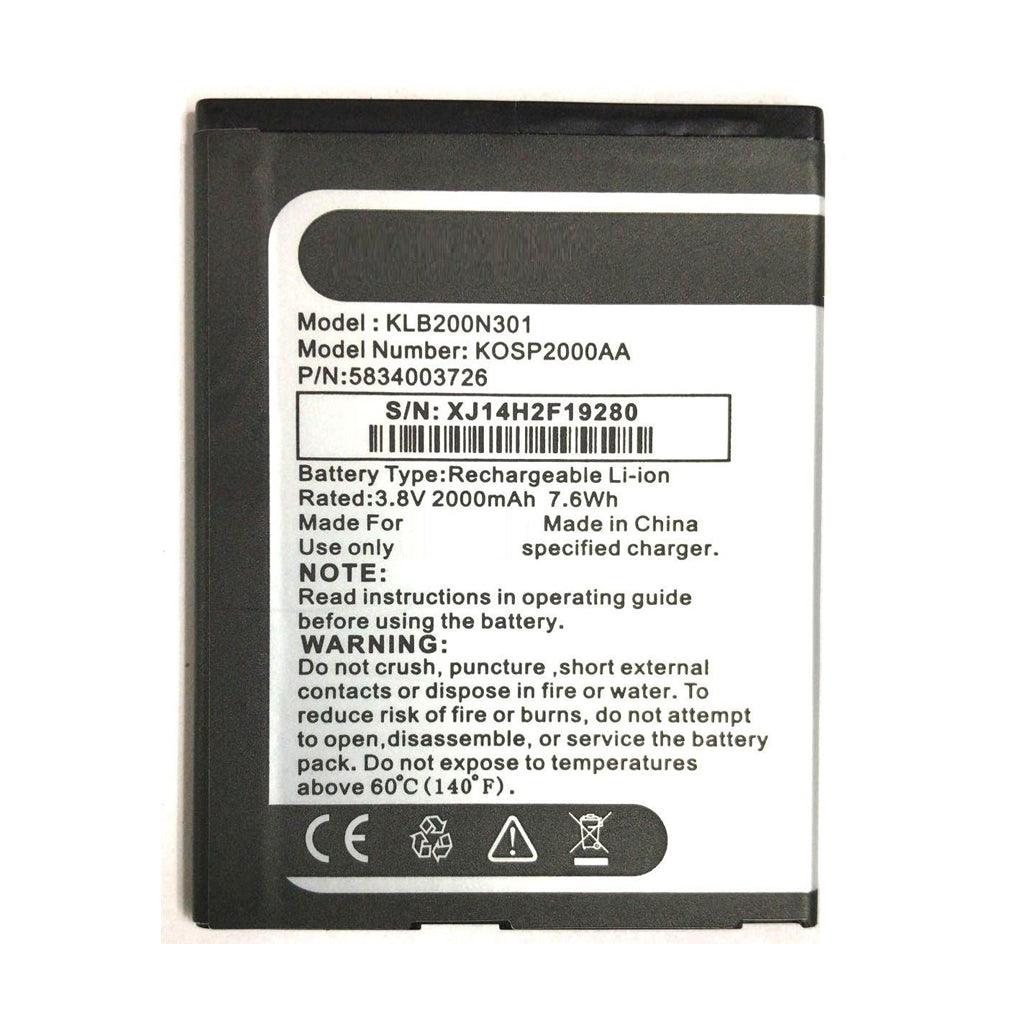 Battery for Panasonic P41 HD KLB200N301 - Indclues