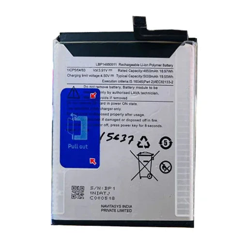 Battery for Lava LBP14850011 - Indclues