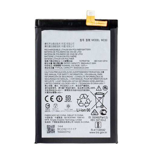 Battery for Motorola Moto G60 (XT2135) MC50
