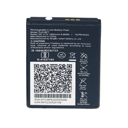 Battery for Alcatel TLi018P7 - Indclues