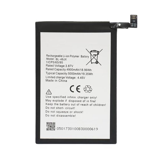 Battery for Battery For Infinix Note 10 Pro BL-49JX