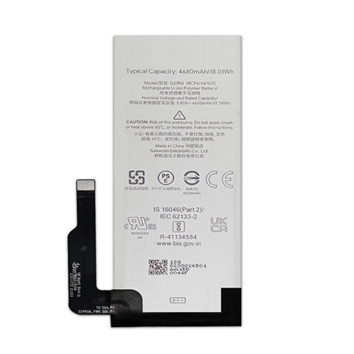 Battery for Google Pixel 5a 5G G27FU