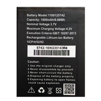 Battery for Zen Admire Fab Q + - Indclues