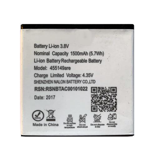 Battery for LYF Flame 2 455149ARE - Indclues