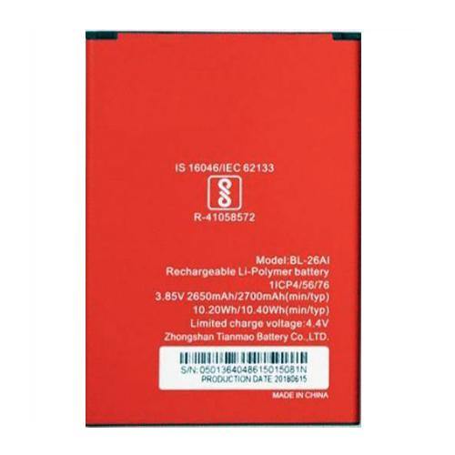Battery for Itel A45 BL-26AI - Indclues