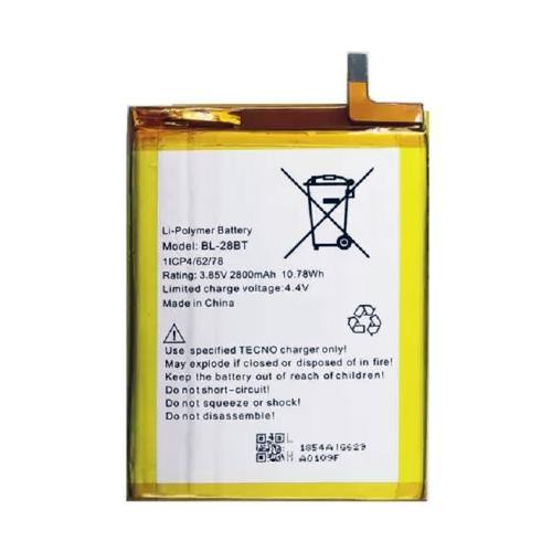 Battery for Tecno WX4 BL-28BT - Indclues