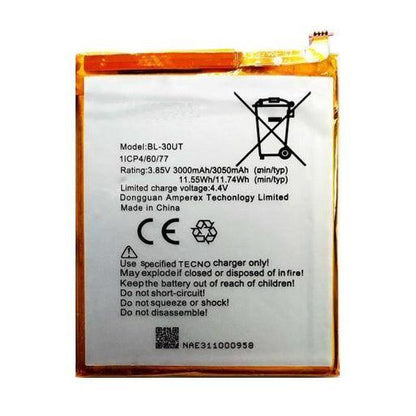 Battery for Tecno i3 Pro BL-30UT – Indclues