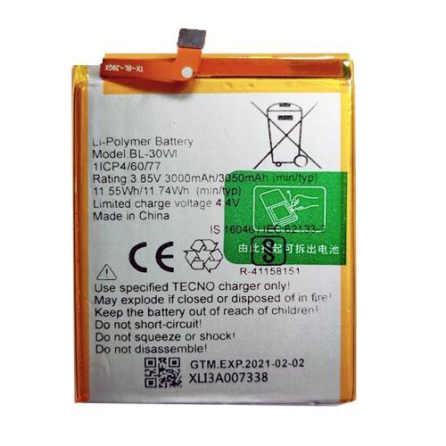 Battery for Itel S42 BL-30WI