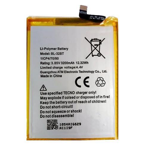 Battery for Tecno Camon CX Air BL-32BT - Indclues