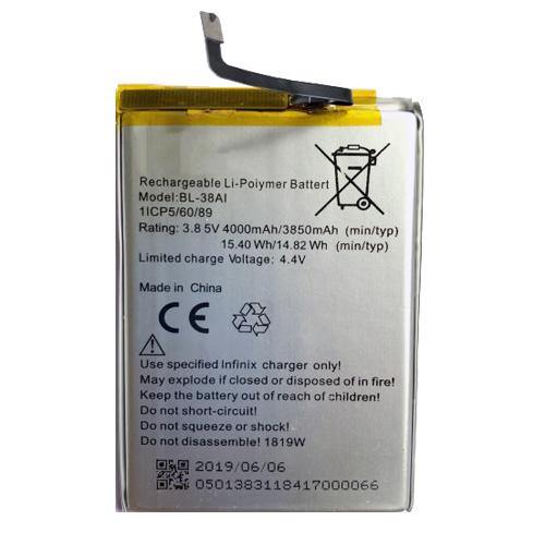 Battery for Itel A44 Power BL-38AI - Indclues
