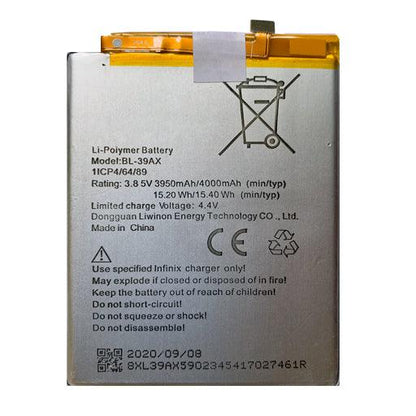 Battery for Infinix Hot 4 BL-39AX - Indclues