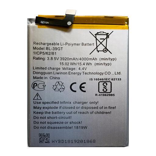 Battery for Infinix Hot S3 BL-39GT - Indclues