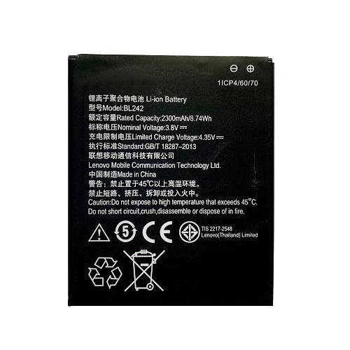Battery for Lenovo A6000 Plus BL242 - Indclues