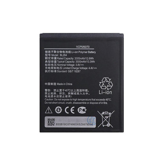 Battery for Lenovo Vibe C2 Power BL264 - Indclues