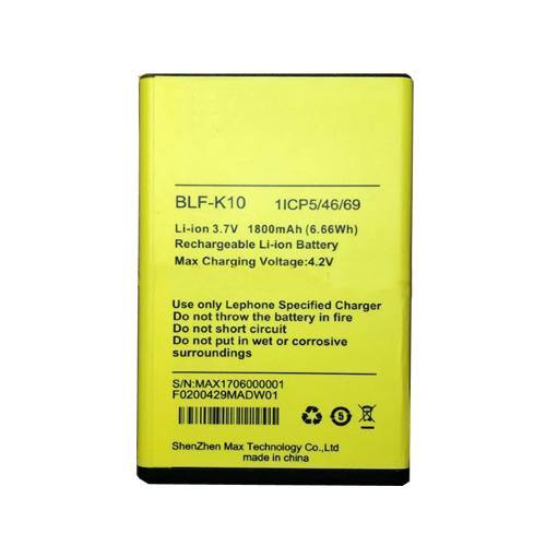 Battery for Lephone K10 BLF-K10