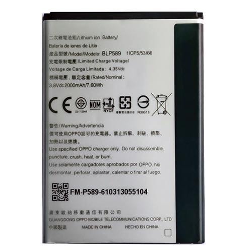 Battery for Oppo Mirror 3 R3001 BLP589 - Indclues