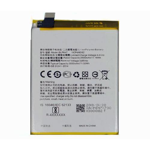 Battery for Oppo R11s Plus BLP647 - Indclues