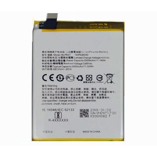 Battery for Oppo R11s Plus BLP647 - Indclues