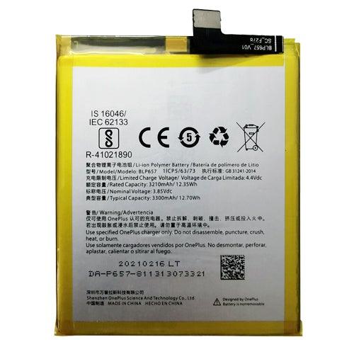 Battery for OnePlus 6 BLP657 - Indclues