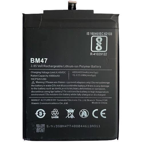 Premium Battery for Xiaomi Mi Redmi 3S Prime BM47 - Indclues