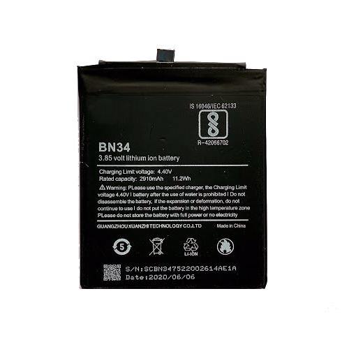 Battery for Xiaomi Redmi 5A BN34 - Indclues