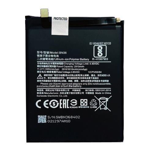Battery for Xiaomi Mi A2 BN36 - Indclues