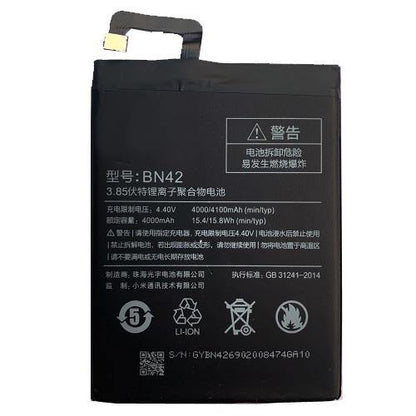 Battery for Xiaomi Redmi 4 BN42 - Indclues
