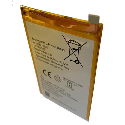 Battery for Tecno Camon i4 BL-34CT - Indclues