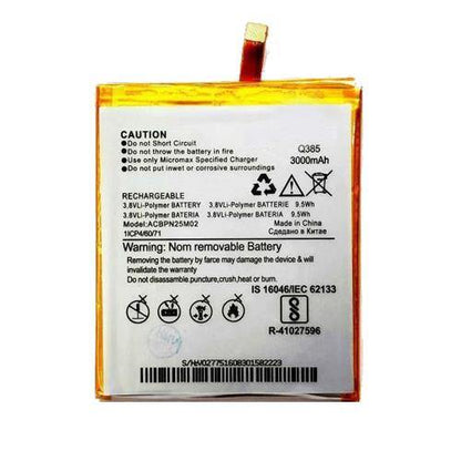 Battery for Micromax Canvas Spark 3 Q385 - Indclues