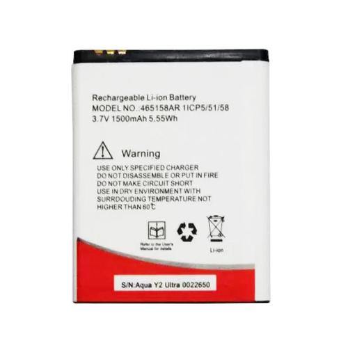 Battery for Intex Aqua Y2 Ultra 465158AR - Indclues