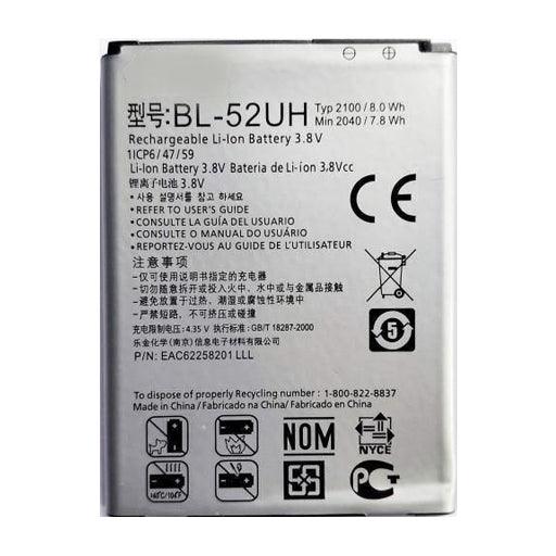 Battery for LG L70 Dual D325 BL-52UH - Indclues