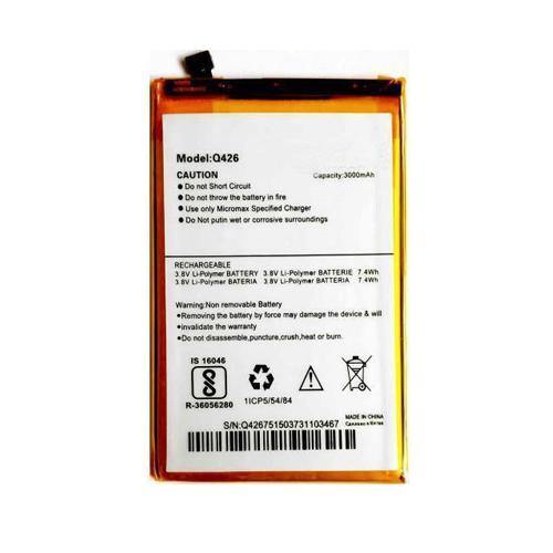 Battery for Micromax Canvas Mega 2 Q426 - Indclues