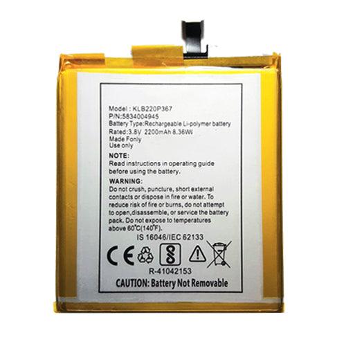 Battery for Panasonic Eluga I2 Activ KLB220P367 - Indclues