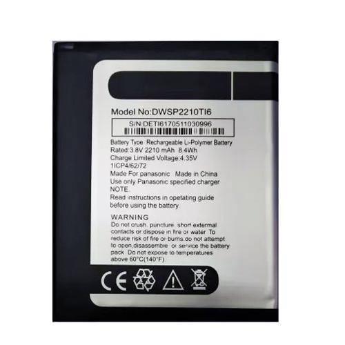 Premium Battery for Panasonic P9 DWSP2210TI6 - Indclues