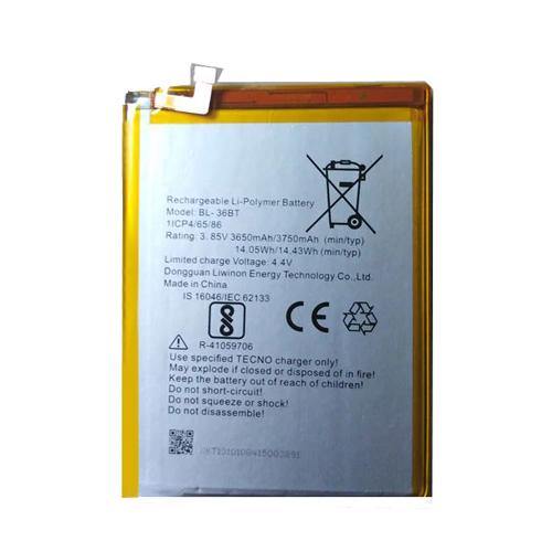 Battery for Tecno Camon iClick 2 BL36BT - Indclues