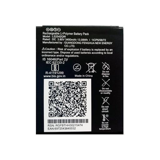 Battery for JioPhone Next LS1542QW / LS1542QWN - Indclues