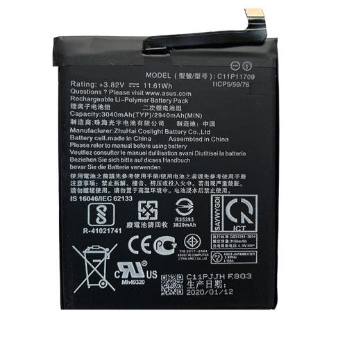 Battery for Asus Zenfone L1 Live C11P1709 - Indclues