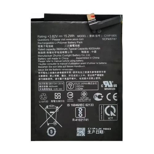 Battery for Asus Zenfone Max M2 C11P1805 - Indclues