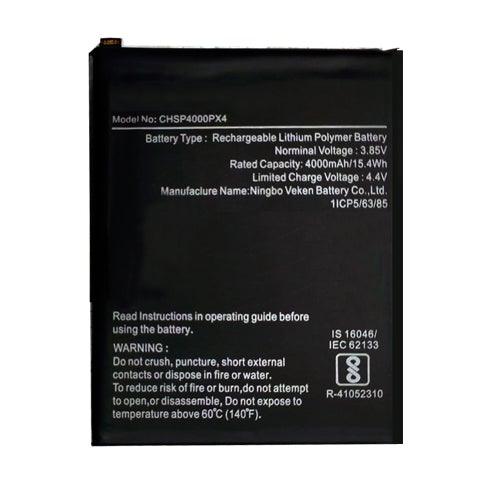 Battery for Panasonic Eluga Z1 Pro CHSP4000PX4 - Indclues
