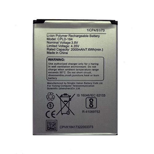 Battery for Coolpad CPLD-184 - Indclues