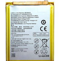 Battery for Huawei honor 8 honor 8 lite HB366481ECW - Indclues