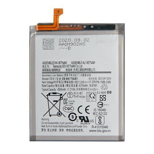 Battery for Samsung Galaxy Note10 Lite EB-BN770ABY - Indclues