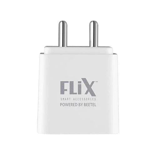 Flix Beetel XWC-63D 2.4 A Multiport Mobile Charger with USB Cable - Indclues