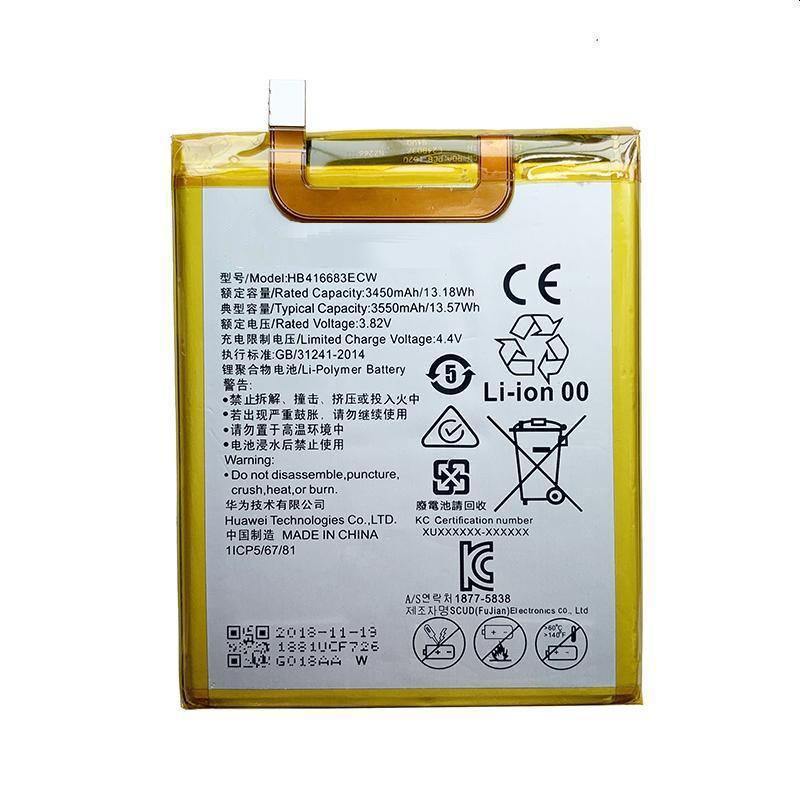 Battery for Huawei Nexus 6P HB416683ECW - Indclues